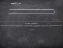 Tablet Screenshot of adaptall-2.org